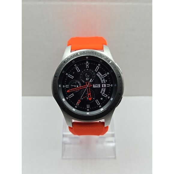 Samsung Galaxy Watch 48mm SM R800 Bluetooth GPS Silver Black *READ - Picture 1 of 12